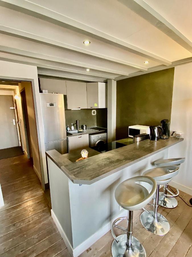 Superbe T3 Duplex Parking Prive Gratuit Sur Place Bordeaux Exterior photo